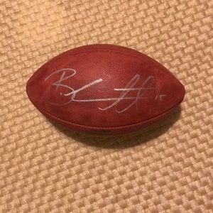 BRANDON MARSHALL SIGNED FOOTBALL